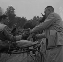 Winner of Race Receives Halter